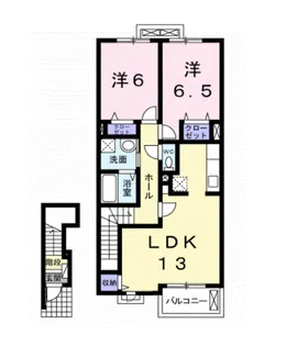 爽・大井【2階】の間取り