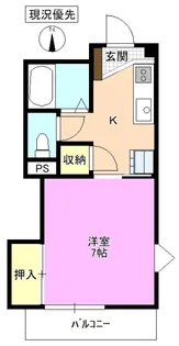 メラベルデ S棟【1階】の間取り