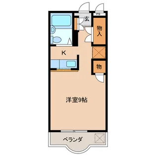 コーポプレアデス【3階】の間取り