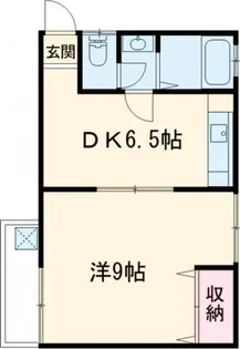 バンブーハイツ【2階】の間取り