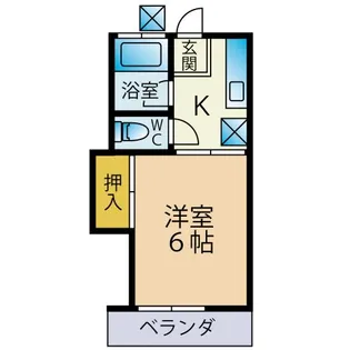 アビタシオン小池【2階】の間取り