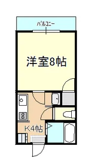 岡山県倉敷市上東【アパート】の間取り