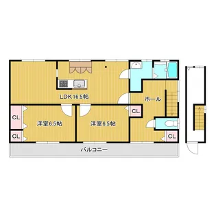 SGコーポ【2階】の間取り