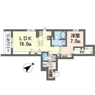 ホヌ プレミアス【2階】の間取り