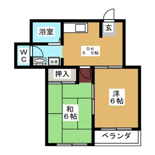 パルス新横浜【1階】の間取り