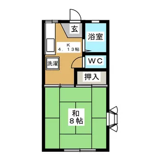 ファミールヨシ【1階】の間取り