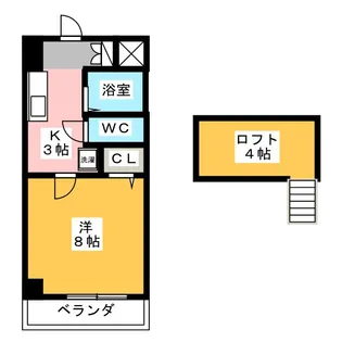 アプレシオ春岡WEST【7階】の間取り