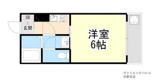 ヴィラ曽我部【2階】の間取り