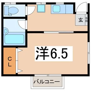 WEST SIDE【1階】の間取り