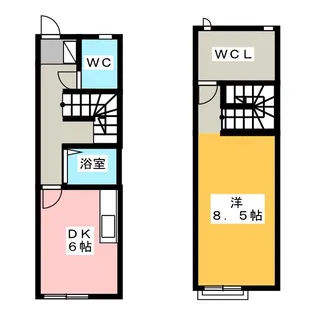 静岡県浜松市中央区中野町【一戸建】の間取り