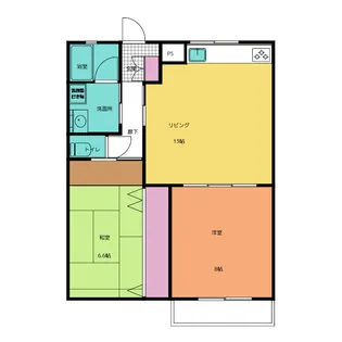 サンヴィレッジ【2階】の間取り
