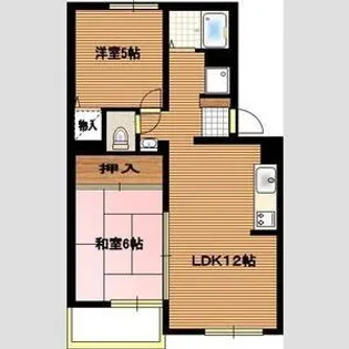 ボーヴァンベール【3階】の間取り