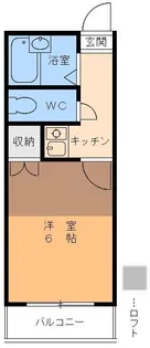 フェニックス桑原【2階】の間取り