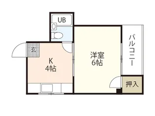 品川ビル【4階】の間取り