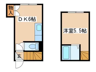 麻生ハイツの間取り