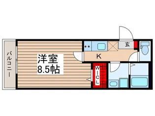 LIVIA上福岡【3階】の間取り