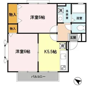 アーク【1階】の間取り