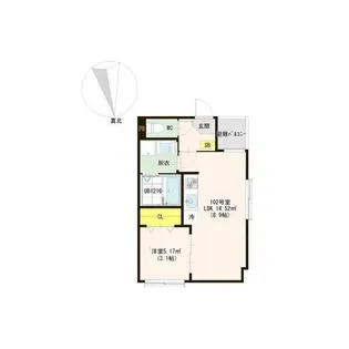 アストレア長町【1階】の間取り