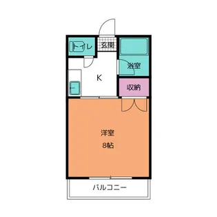 フェルヴール B【2階】の間取り