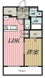 千葉県千葉市中央区汐見丘町【マンション】の間取り