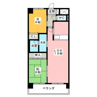 エルパティオ【4階】の間取り