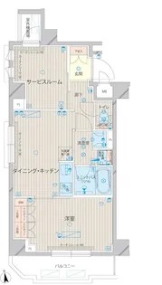 東京都板橋区中台3【マンション】の間取り