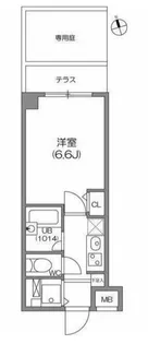 ガーラプレイス八幡山壱番館【1階】の間取り
