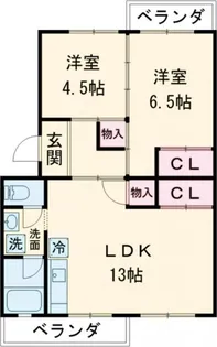シャイン城山【3階】の間取り