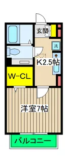 グリーンヒルズSAKAUE【2階】の間取り