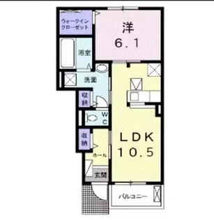 埼玉県新座市野寺2【アパート】の間取り