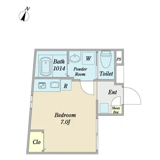 iON中野白鷺【2階】の間取り
