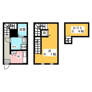 Paramount Life【1階】の間取り