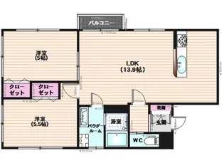 PHOENIX高宮南【1階】の間取り