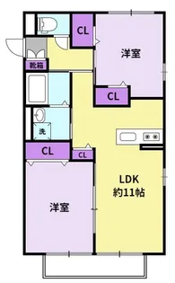 クレシア21【2階】の間取り