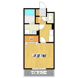 グランフィールドIII【2階】の間取り