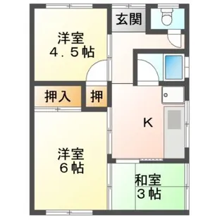 広島県福山市川口町3【一戸建】の間取り