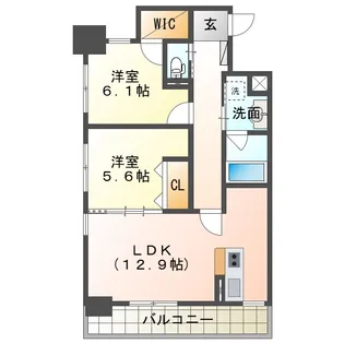 ラフィーネ【2階】の間取り
