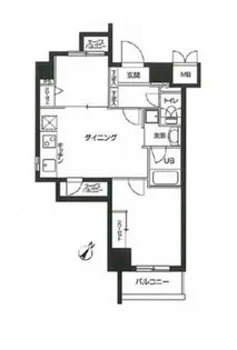 カスタリア用賀【4階】の間取り