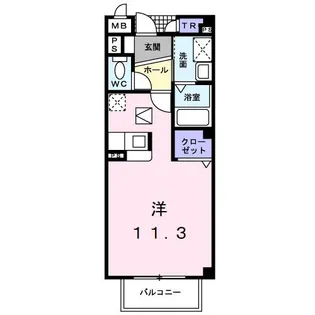 マルベリーII【2階】の間取り