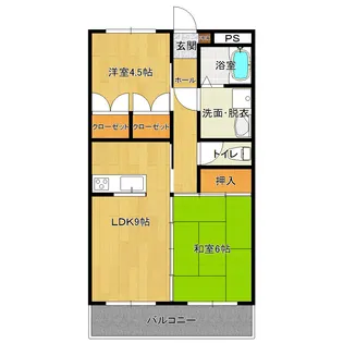 AMM FLATS【2階】の間取り