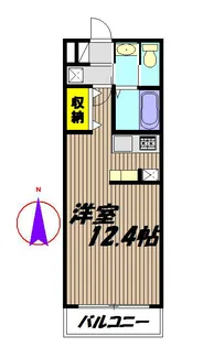湘南コスモス【1階】の間取り