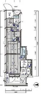メインステージ武蔵中原フレイス【3階】の間取り