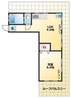 東京都目黒区目黒4【マンション】の間取り