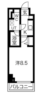 エルフォルテ赤羽西【2階】の間取り