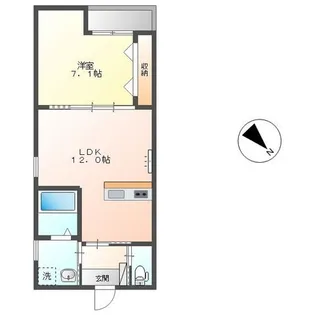 仮)熊谷市新堀スイートテラス【1階】の間取り