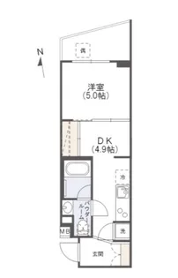 東京都大田区中馬込1【マンション】の間取り