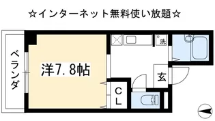 Sun’s Son MINAKUCHI【4階】の間取り
