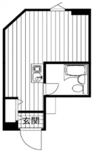シンセービル山王町【3階】の間取り