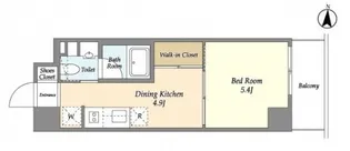 東京都江東区亀戸2【マンション】の間取り