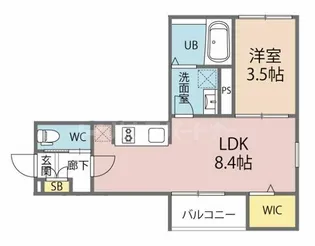 Y cat 日進【2階】の間取り